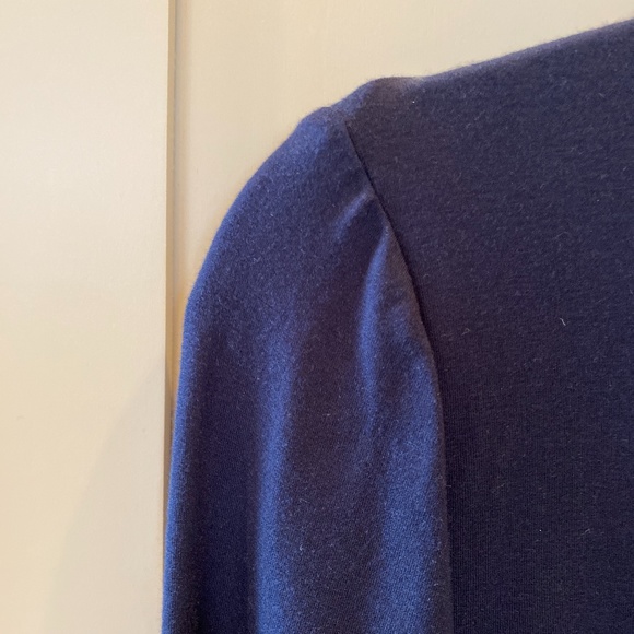 J. Crew Navy Faux Wrap Bodysuit | XXS - Picture 6 of 6